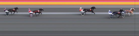 Målfoto for løp 3 på bane JA den 15.06.2016